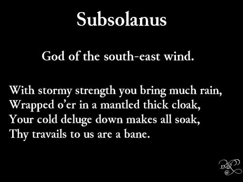 Subsolanus poem